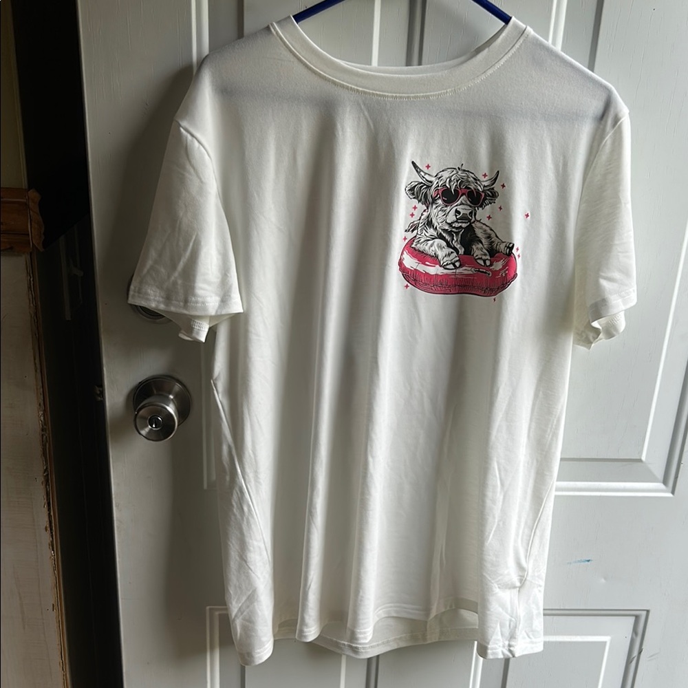 White Graphic T-Shirt